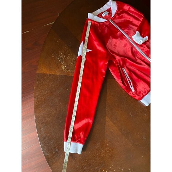 Rebel Athletics Women's RCA Cheerleading Red Jacket - AS - Picture 11 of 12